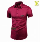 Louis Vuitton Men's Short Sleeve Shirts 25