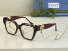 Gucci Plain Glass Spectacles 57