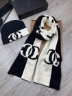 Chanel Hat & Scarve Set 80