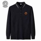 Versace Men's Long Sleeve Polo 04
