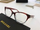 Bvlgari Plain Glass Spectacles 168