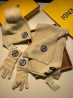 Fendi Hat & Scarve Set 16