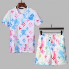 Louis Vuitton Men's Short Sleeve Suits 02