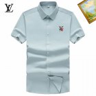 Louis Vuitton Men's Short Sleeve Shirts 296