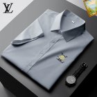 Louis Vuitton Men's Short Sleeve Shirts 48