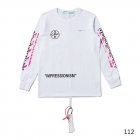 Off white Men's Long Sleeve T-shirts 24