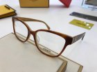 Fendi Plain Glass Spectacles 54