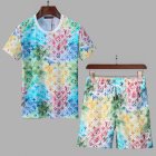 Louis Vuitton Men's Short Sleeve Suits 08