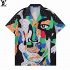 Louis Vuitton Men's Short Sleeve Shirts 71