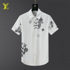 Louis Vuitton Men's Short Sleeve Shirts 17