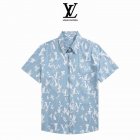 Louis Vuitton Men's Short Sleeve Shirts 76