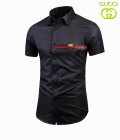 Gucci Men's Short Sleeve Shirts 17
