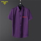 Prada Men's Short Sleeve Shirts 45