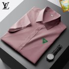 Louis Vuitton Men's Short Sleeve Shirts 54