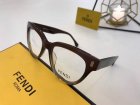 Fendi Plain Glass Spectacles 166