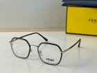 Fendi Plain Glass Spectacles 50