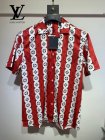 Louis Vuitton Men's Short Sleeve Shirts 356