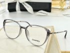 Chanel Plain Glass Spectacles 62