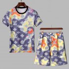 Louis Vuitton Men's Short Sleeve Suits 20