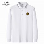 Hermes Men's Long Sleeve Polo 05