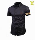 Louis Vuitton Men's Short Sleeve Shirts 21