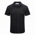 Prada Men's Short Sleeve Shirts 83