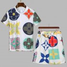 Louis Vuitton Men's Short Sleeve Suits 16