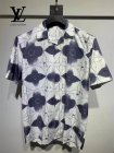 Louis Vuitton Men's Short Sleeve Shirts 116