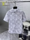 Louis Vuitton Men's Short Sleeve Shirts 09