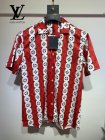Louis Vuitton Men's Short Sleeve Shirts 122