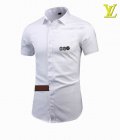 Louis Vuitton Men's Short Sleeve Shirts 26