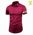 Louis Vuitton Men's Short Sleeve Shirts 22