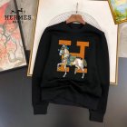 Hermes Men's Long Sleeve T-shirts 04