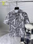 Louis Vuitton Men's Short Sleeve Shirts 07