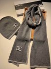 Chanel Hat & Scarve Set 68