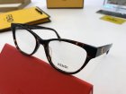 Fendi Plain Glass Spectacles 62