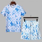 Louis Vuitton Men's Short Sleeve Suits 01