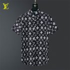 Louis Vuitton Men's Short Sleeve Shirts 14