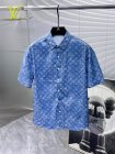 Louis Vuitton Men's Short Sleeve Shirts 08