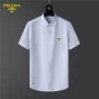 Prada Men's Short Sleeve Shirts 48